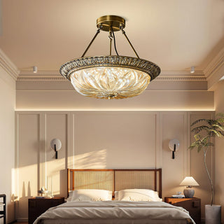 Montego Antique Brass Pendant Light