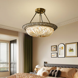 Montego Antique Brass Pendant Light