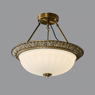Montego Antique Brass Pendant Light