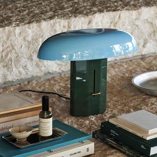 Retro Mushroom Two-Tone Table Lamp