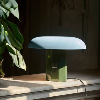 Retro Mushroom Two-Tone Table Lamp