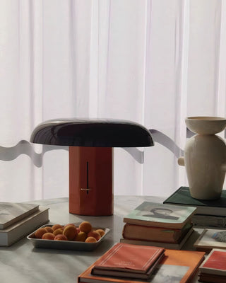 Retro Mushroom Two-Tone Table Lamp