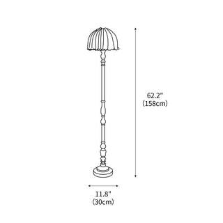 Moonshine Vintage Wood Floor Light