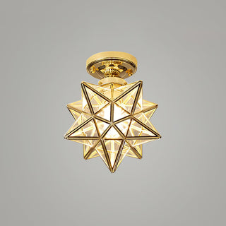 Moravian Whimsical Glass Ceiling Light