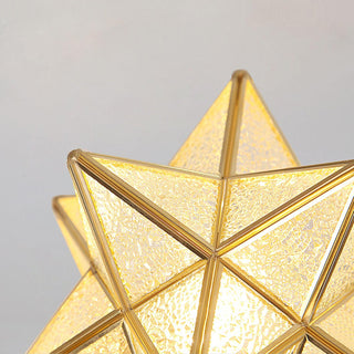 Moravian Whimsical Glass Ceiling Light