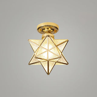 Moravian Whimsical Glass Ceiling Light