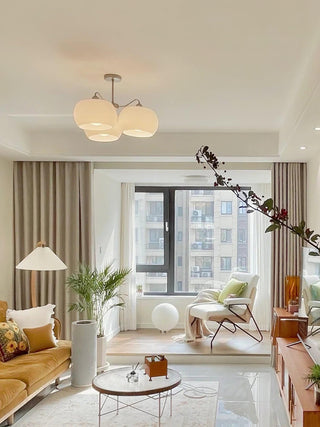 Moricio Contemporary Glass Chandelier
