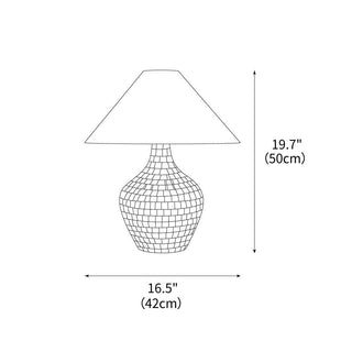 Mosaic Aesthetic Shells Table Light