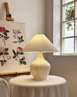 Mosaic Aesthetic Shells Table Light