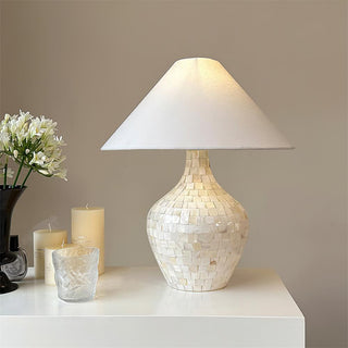 Mosaic Aesthetic Shells Table Light