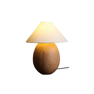 Luna Romantic Wood Table Lamp