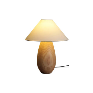 Luna Romantic Wood Table Lamp