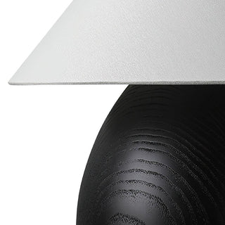 Luna Romantic Wood Table Lamp
