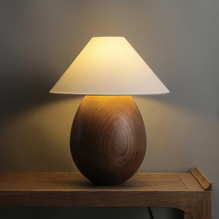 Luna Romantic Wood Table Lamp