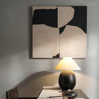 Luna Romantic Wood Table Lamp