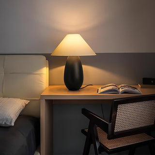 Luna Romantic Wood Table Lamp