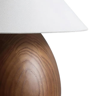 Luna Romantic Wood Table Lamp