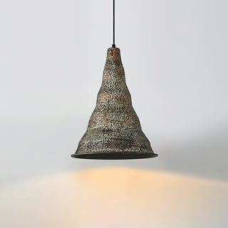 Mountain Peak Industrial Iron Pendant Light