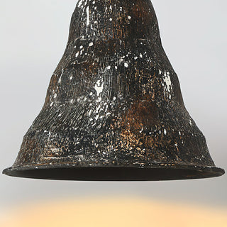 Jasper Rustic Iron Cone Pendant Light