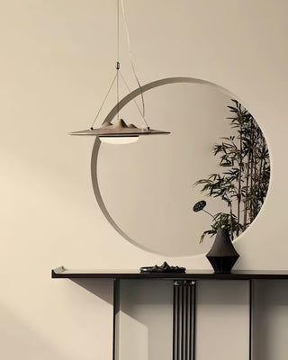 Peak Artistic Wood Pendant Light
