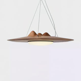 Peak Artistic Wood Pendant Light