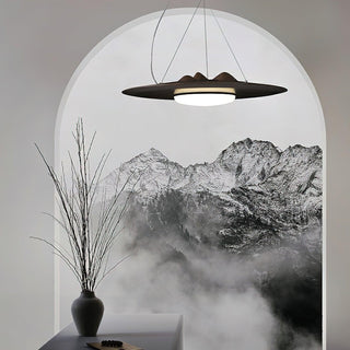 Peak Artistic Wood Pendant Light