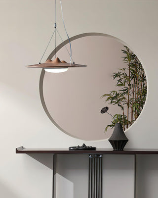 Peak Artistic Wood Pendant Light