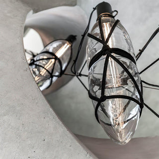 Mouth Blown Kinbaku Crystal Pendant Light