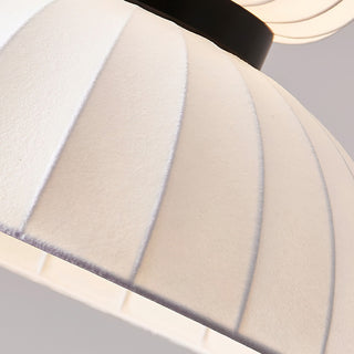 Mulberry Silk Double-Bubble Pendant Lamp