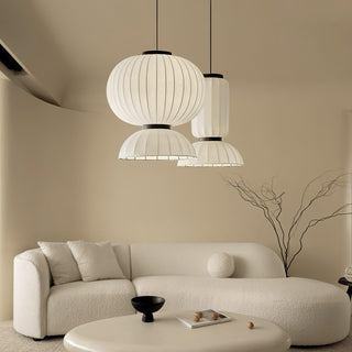Mulberry Silk Formakami Wabi-Sabi Mulberry Silk Pendant Light