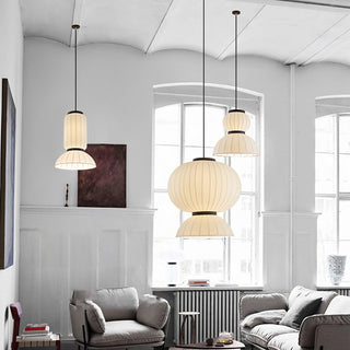 Mulberry Silk Formakami Wabi-Sabi Mulberry Silk Pendant Light