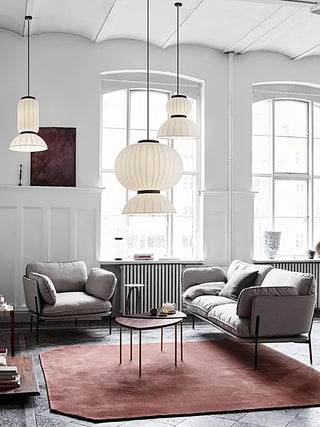 Mulberry Silk Formakami Wabi-Sabi Mulberry Silk Pendant Light
