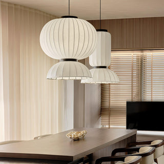 Mulberry Silk Formakami Wabi-Sabi Mulberry Silk Pendant Light