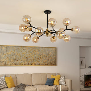 Aura Modern Molecular Chandelier