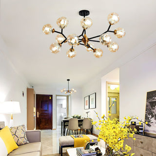 Aura Modern Molecular Chandelier