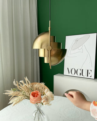 Multi-Lite Industrial Metal Pendant Light