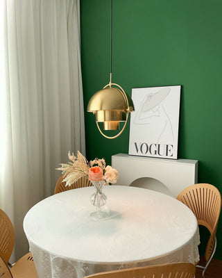 Multi-Lite Industrial Metal Pendant Light