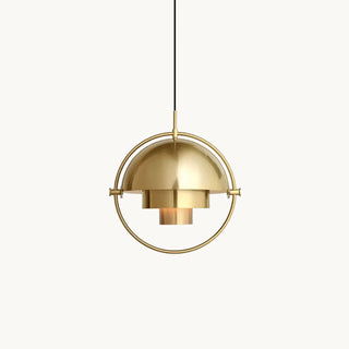 Multi-Lite Industrial Metal Pendant Light