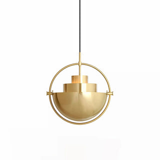 Multi-Lite Industrial Metal Pendant Light