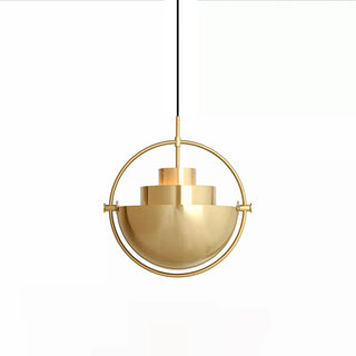 Multi-Lite Industrial Metal Pendant Light