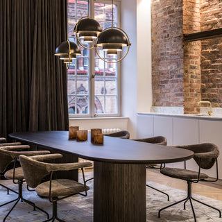Multi-Lite Industrial Metal Pendant Light