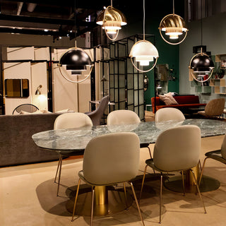 Multi-Lite Industrial Metal Pendant Light