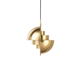 Multi-Lite Industrial Metal Pendant Light