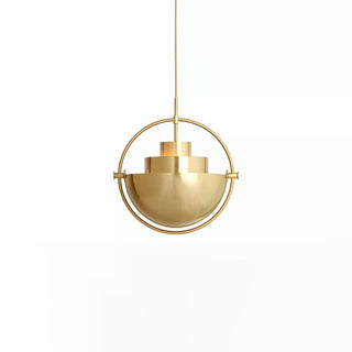 Multi-Lite Industrial Metal Pendant Light