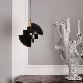 Multi-Lite Industrial Metal Pendant Light