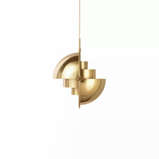 Multi-Lite Industrial Metal Pendant Light