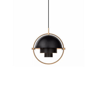 Multi-Lite Industrial Metal Pendant Light