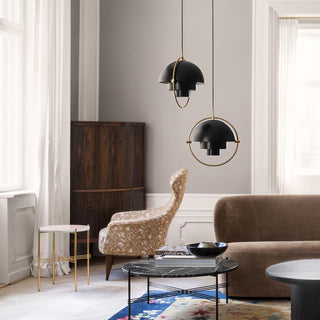 Multi-Lite Industrial Metal Pendant Light