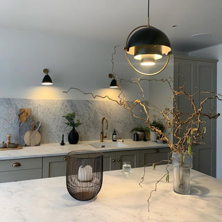 Multi-Lite Industrial Metal Pendant Light