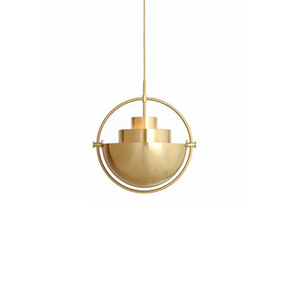 Multi-Lite Industrial Metal Pendant Light